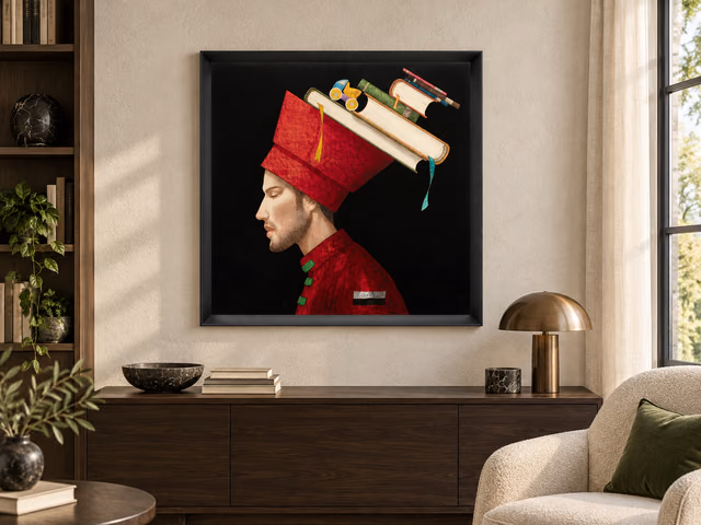 Totocecè Lithograph by Natuzzi Italia