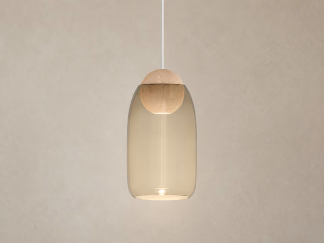 Liuku Pendant Ball — Smoke by Mater
