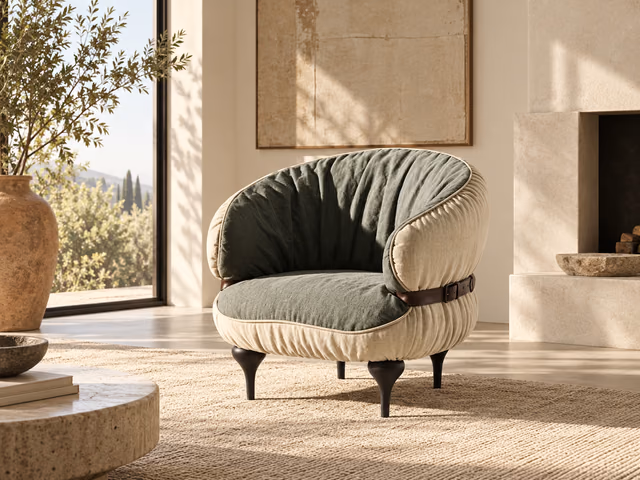 Chubby Chic Armchair by Moroso