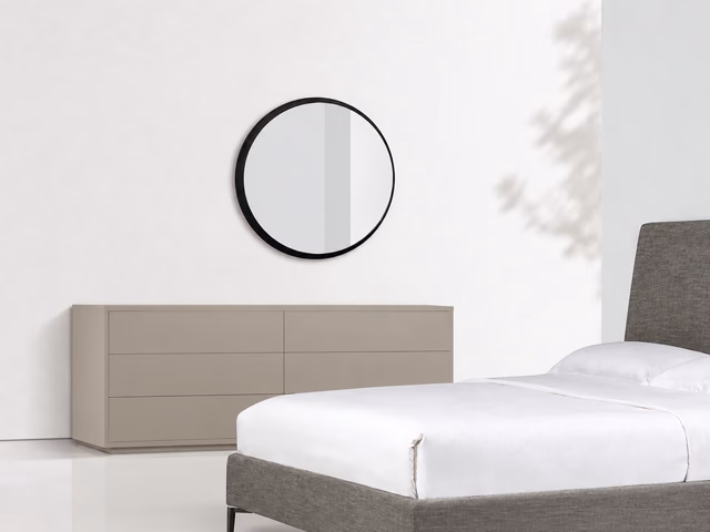 Charm Round Mirror by Camerich