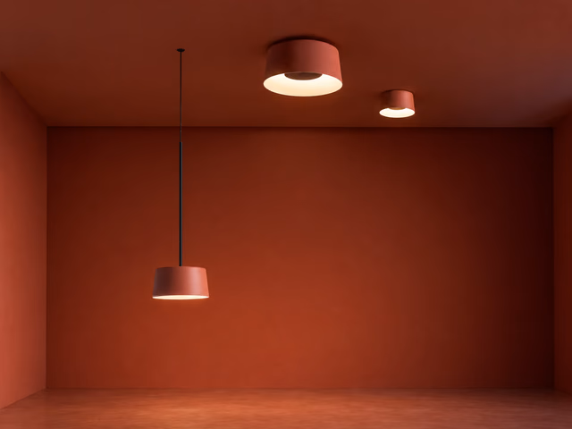 Tube Free Ceiling and Pendant Lamps by Vibia