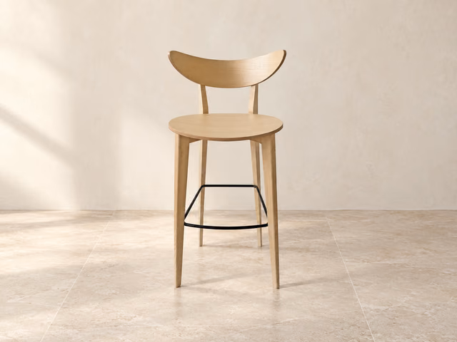 Woodwave Stool by Moroso