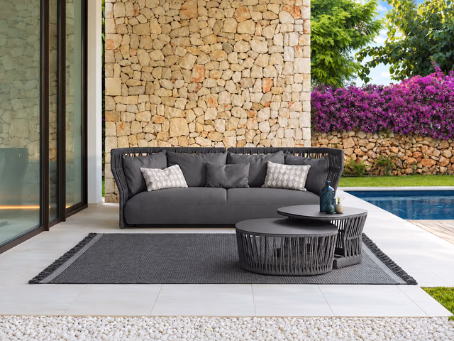 Cliff Braiding Sofa by Talenti