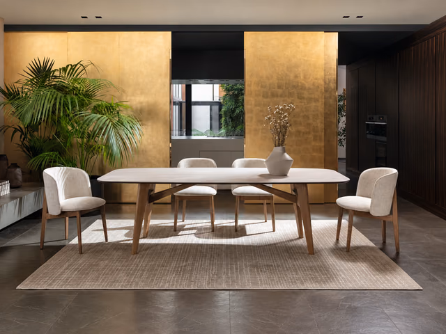Abrey Dining Table CS4127-FB-200 by Calligaris