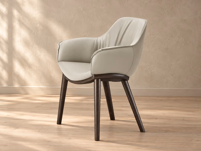 Scarlett Wood Armchair by Cattelan Italia
