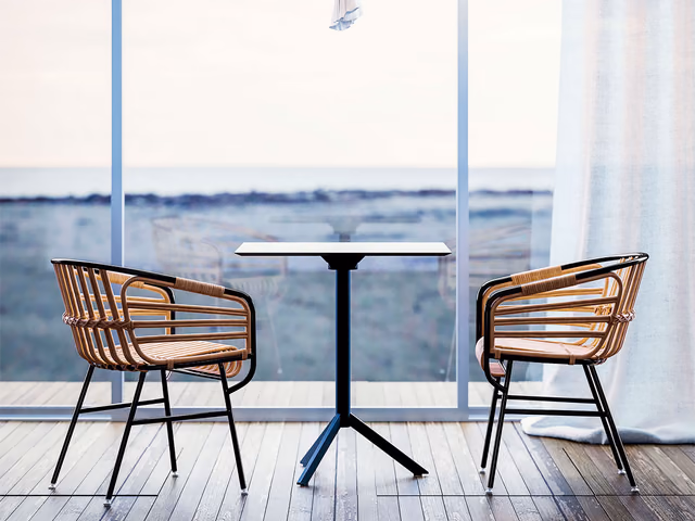 Raphia Rattan Chair by Casamania