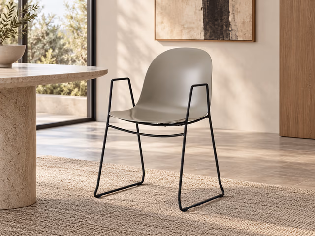 Academy Armchair, Sled Arms by Connubia
