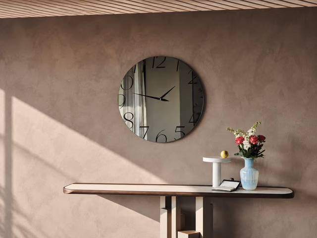 Moment Mirror Clock by Cattelan Italia