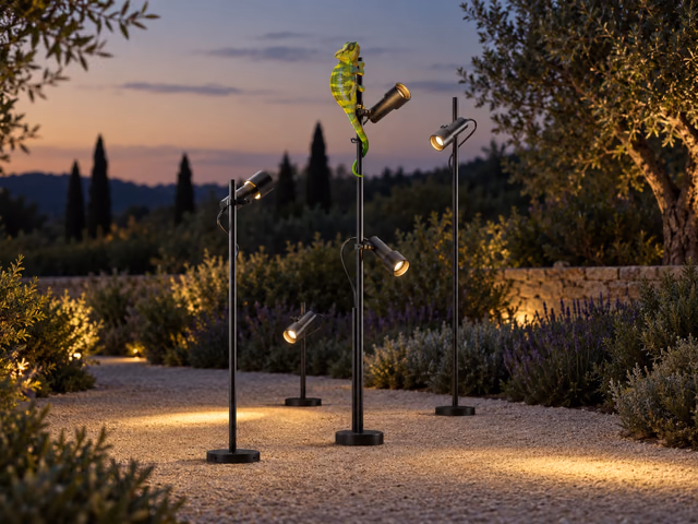 Palosanto Bollard Light by Marset