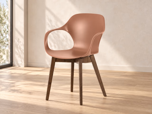 Ops! Armchair, Wooden Legs by Connubia