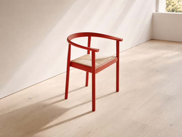 Tokyo Chair, Paper Cord Seat by Bensen