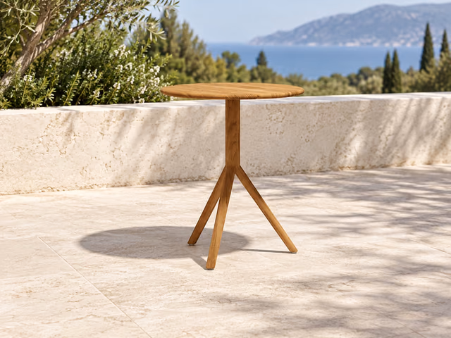 Fusta Side Table Ø60 × 73h by Vondom