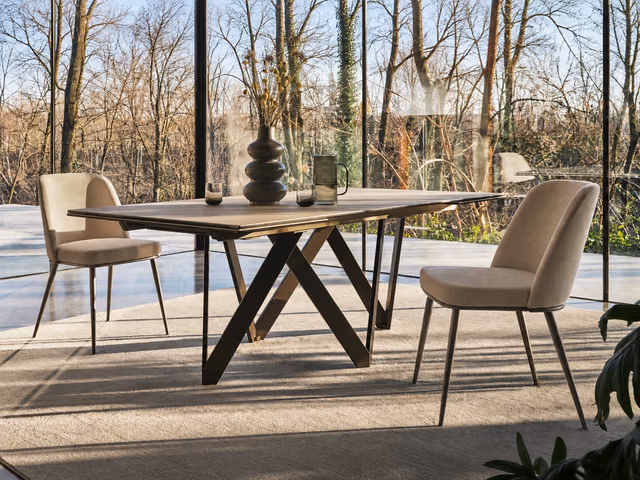 Cartesio Extendable Dining Table by Calligaris