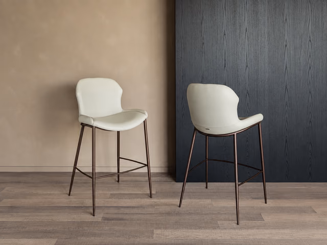 Rachel Sgabello Counter Stool by Cattelan Italia