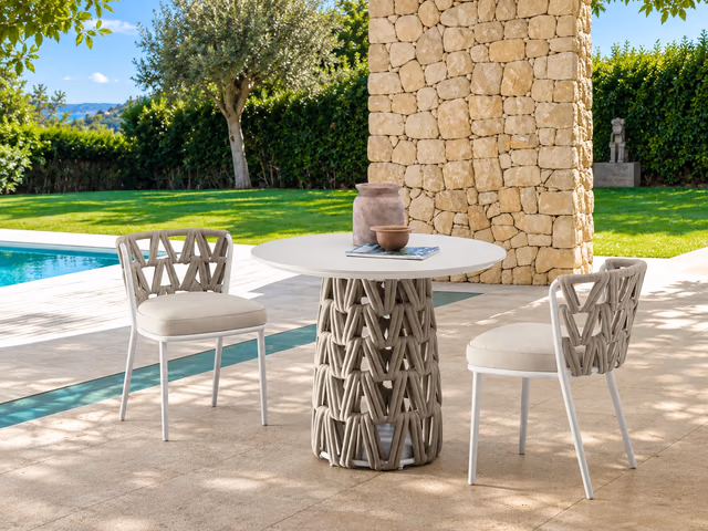 Swipe Dining Table D90 by Talenti