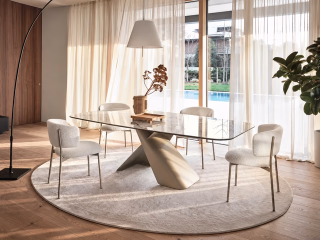 Axiom Dining Table CS4175-FB-300-MTO by Calligaris