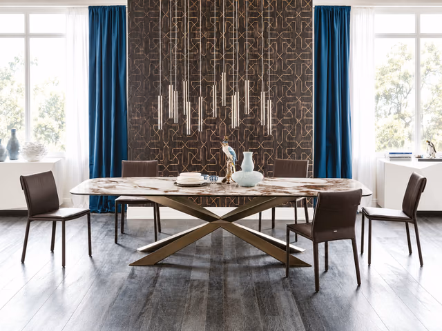 Spyder Keramik Dining Table by Cattelan Italia