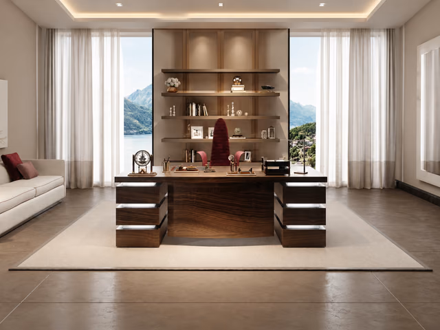 Luce Scrivania Desk by Reflex