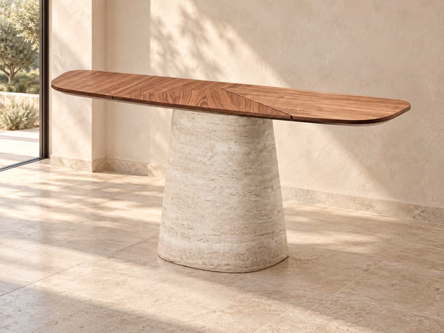 Rado Wood Console Table by Cattelan Italia