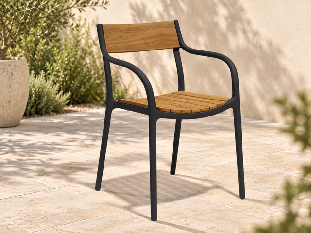 Madison Wood Chair by Vondom