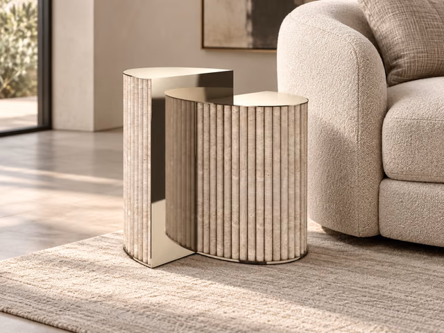 Hewn Accent Table by Caracole