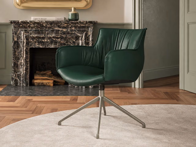 Rhonda Turn Swivel Chair by Cattelan Italia