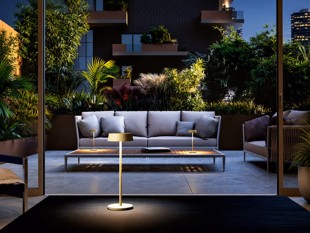 Rod Table Lamp by Lodes