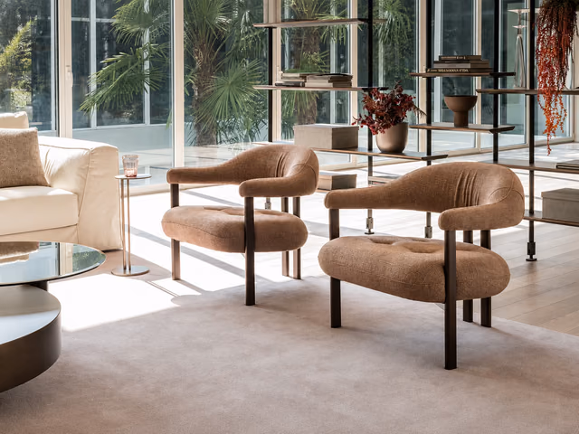 Greta Lounge Armchair by Cattelan Italia