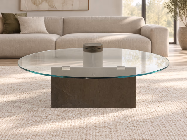 Frost Coffee & Side Tables by Natuzzi Italia