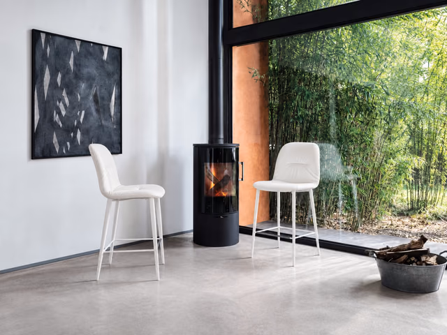 Chantal Bar Stool by Bontempi