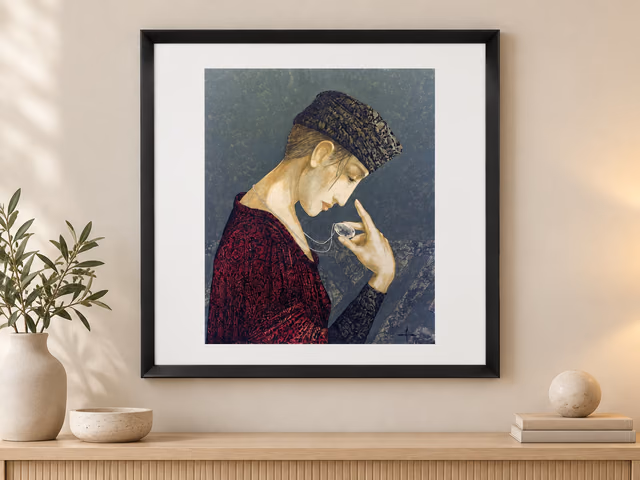 La Strega Lithograph by Natuzzi Italia