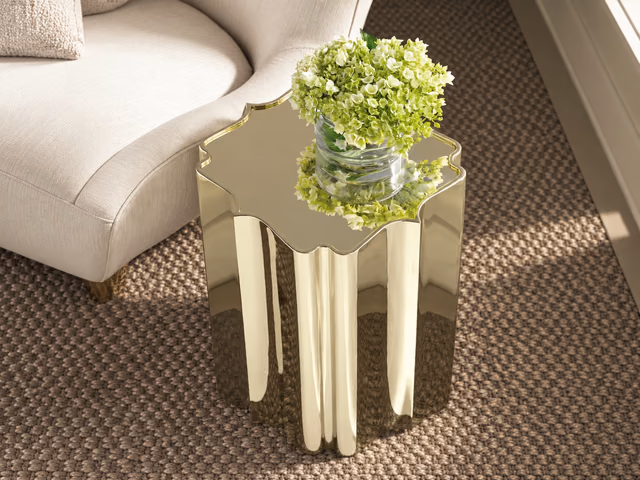 Good As Gold Side Table by Caracole
