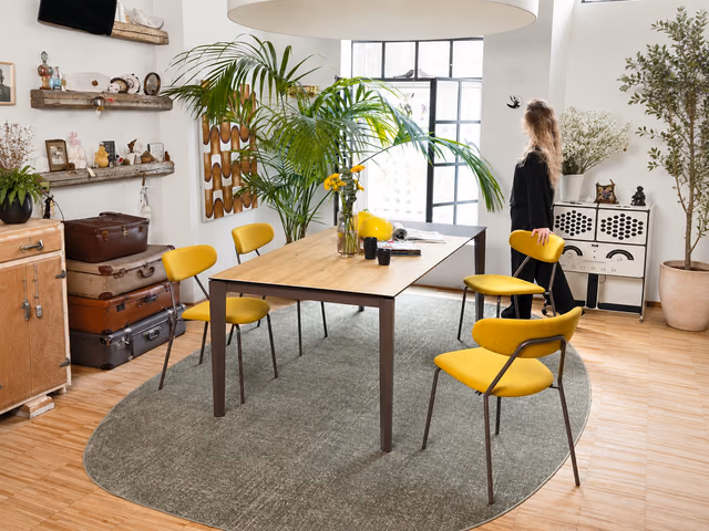 Pentagon Dining Table by Connubia