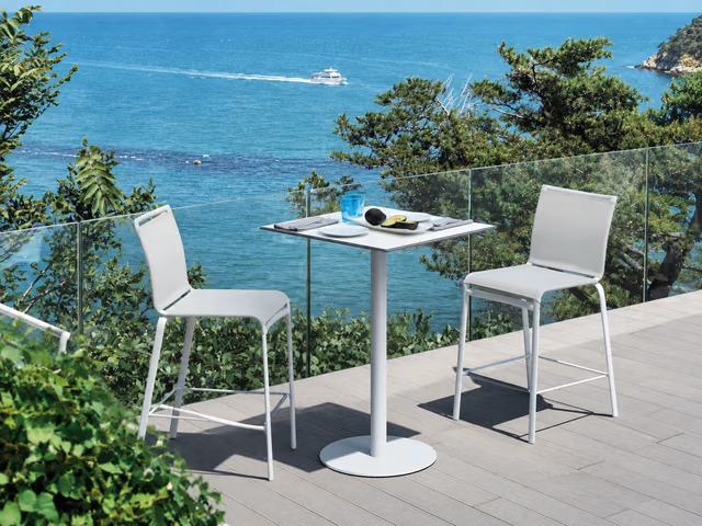 Rico High Table Base by Bontempi
