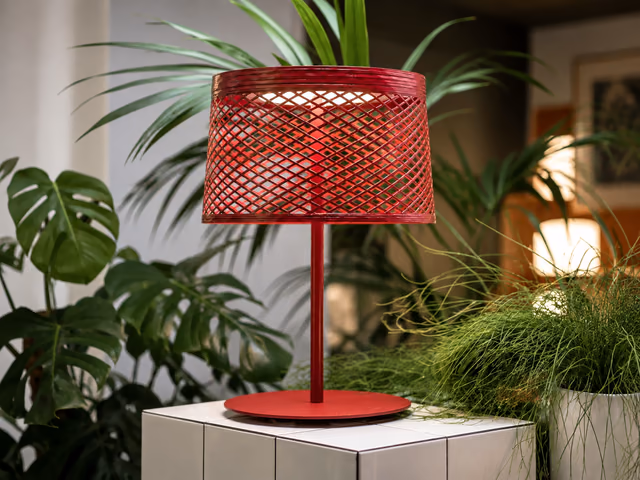Twiggy Grid Outdoor Table Lamp by Foscarini
