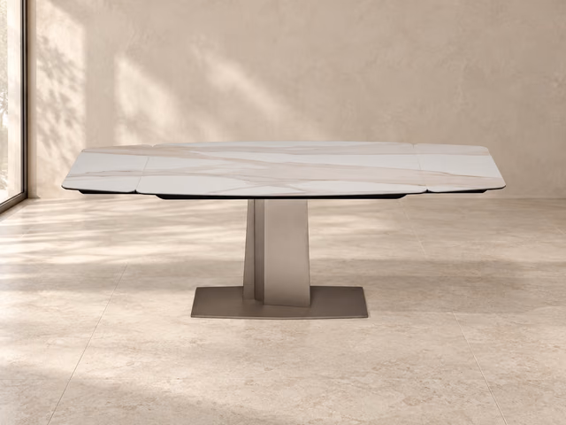 Duffy Keramik Drive Extendable Dining Table by Cattelan Italia