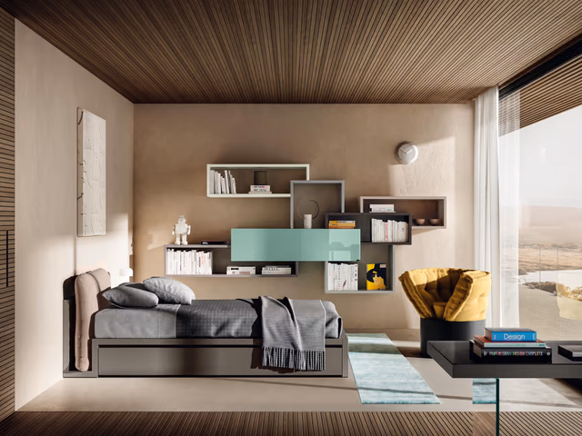 LagoLinea Single Bed by Lago