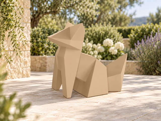 Kitsune Fox Sculpture by Vondom