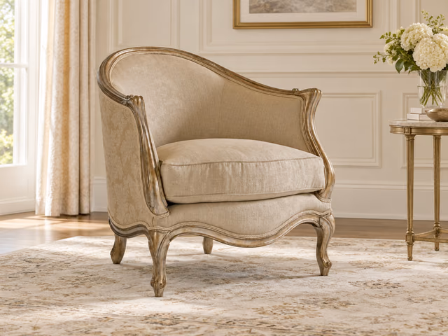 Le Chaise Accent Chair by Caracole
