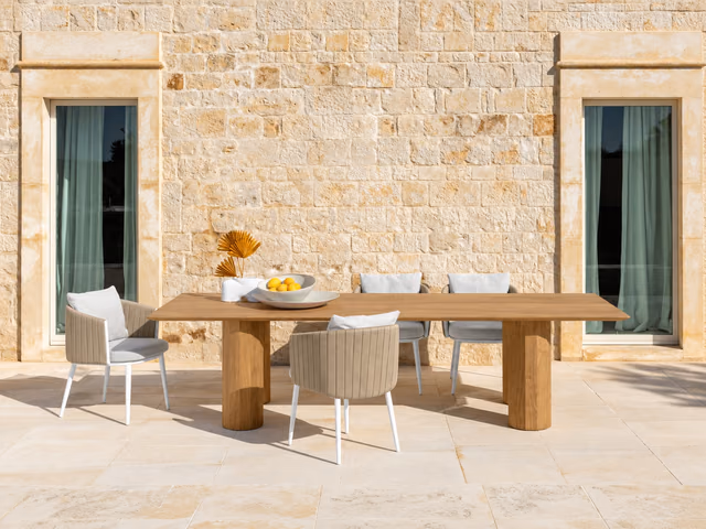 Salinas Accoya Dining Table 260 × 110 by Talenti