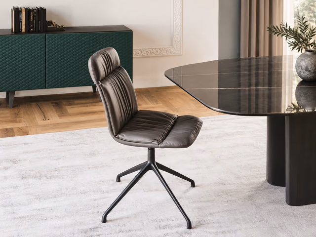 Kelly Swivel Chair by Cattelan Italia