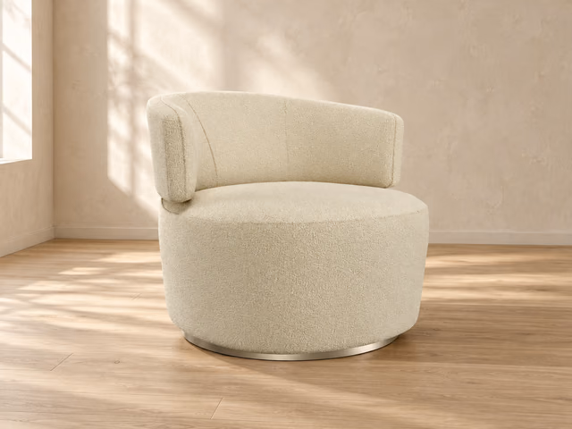 Olympia Chair, Oatmeal by Caracole