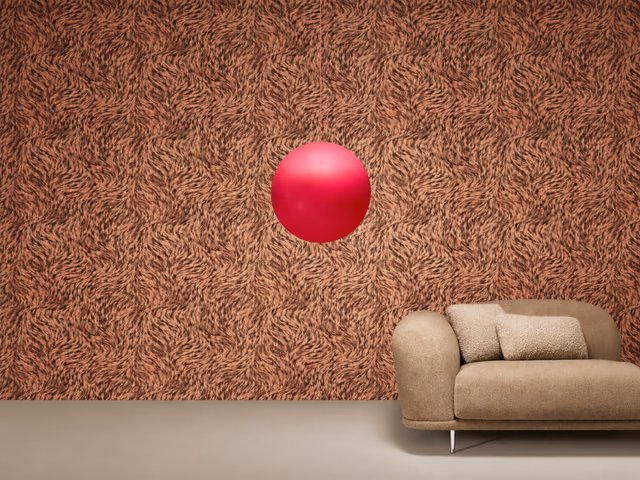 Blushing Sloth Wallcovering by Moooi
