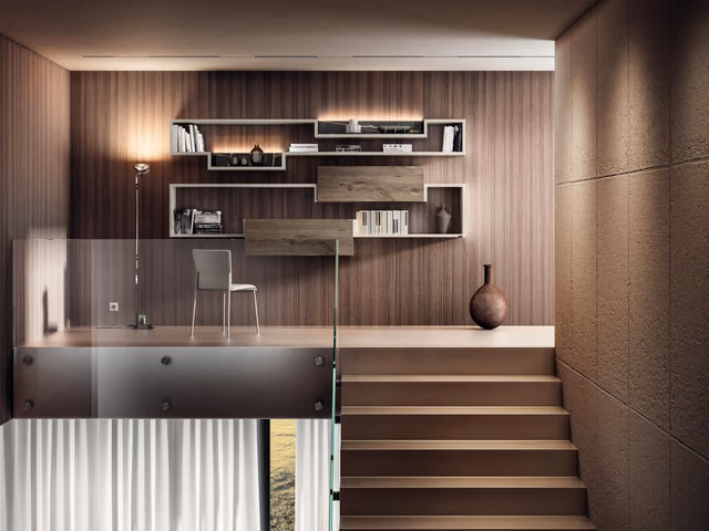 LagoLinea Study Bookshelf by Lago