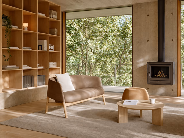 Collar 2 Seater Sofa by Bensen
