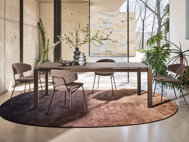 Duca Extendable Dining Table by Calligaris