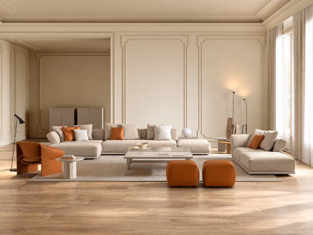 Elton Modular Sofa Indoor by Talenti