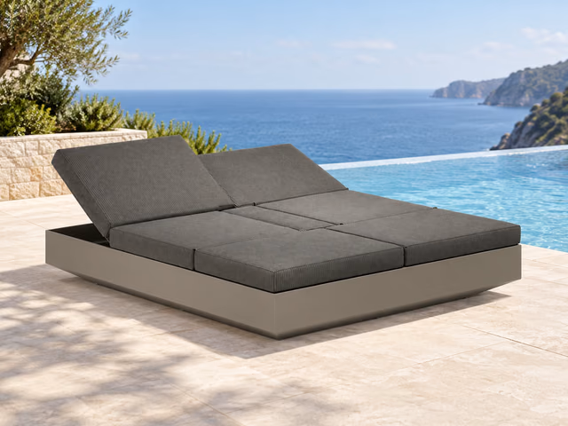 Vela Square Daybed by Vondom
