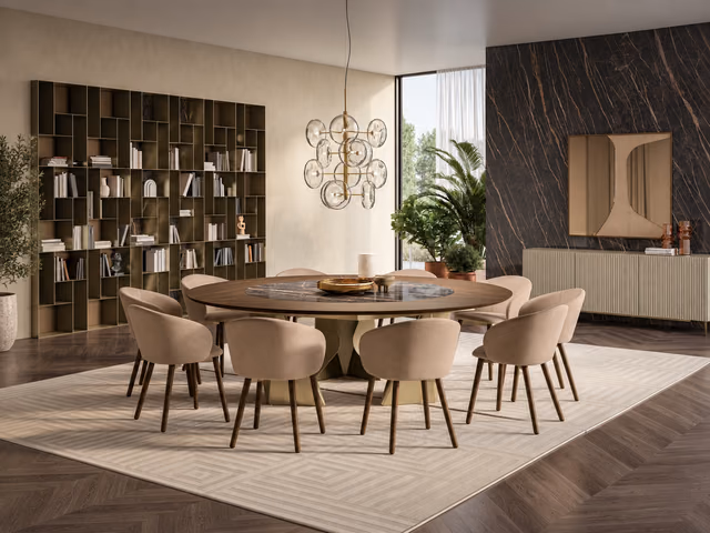Kaleido Dining Table by Bontempi