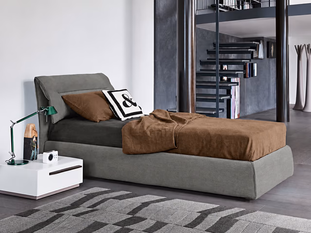 Campo Single Bed by Bonaldo